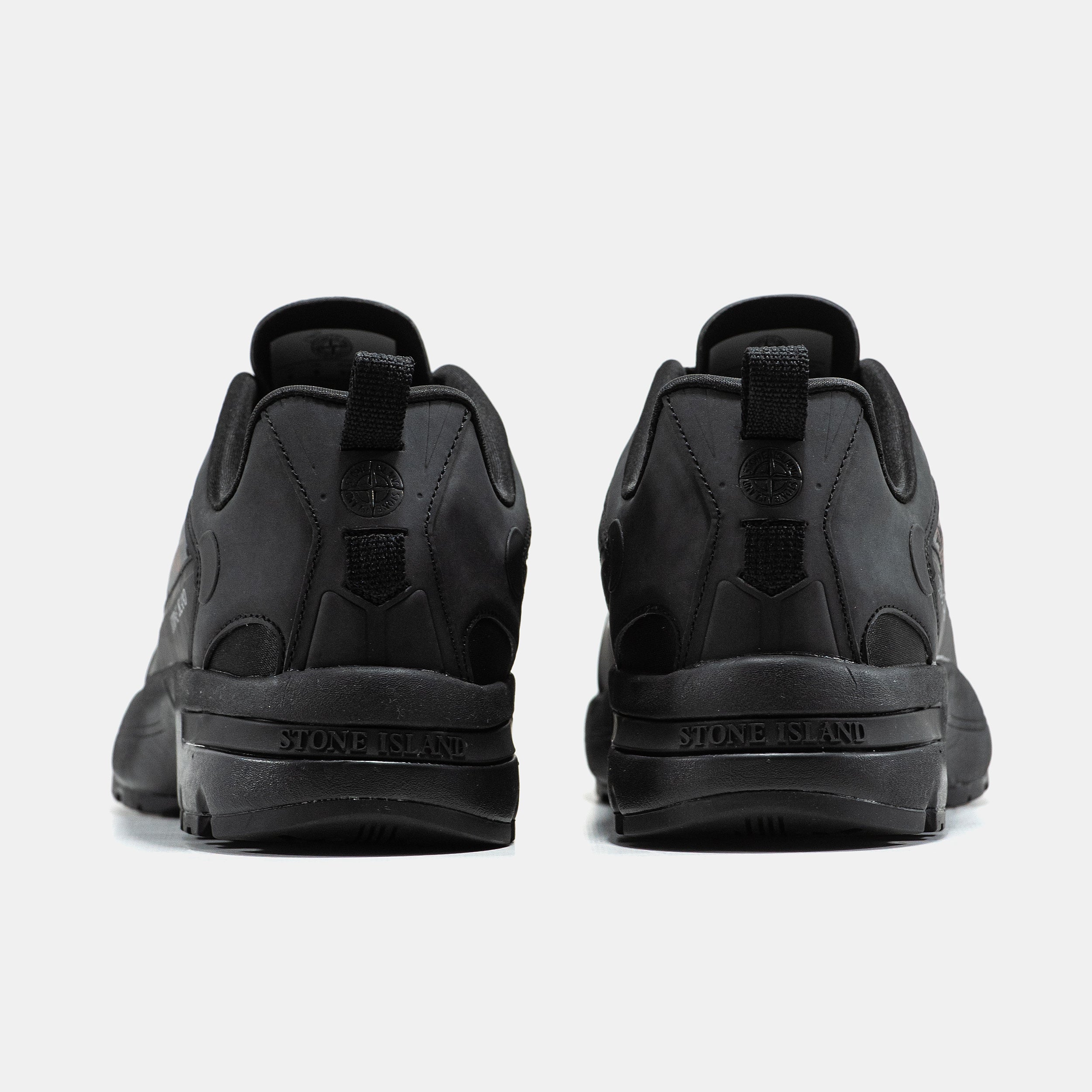 STONE ISLAND GRIME SNEAKERS IN "ALL BLACK"