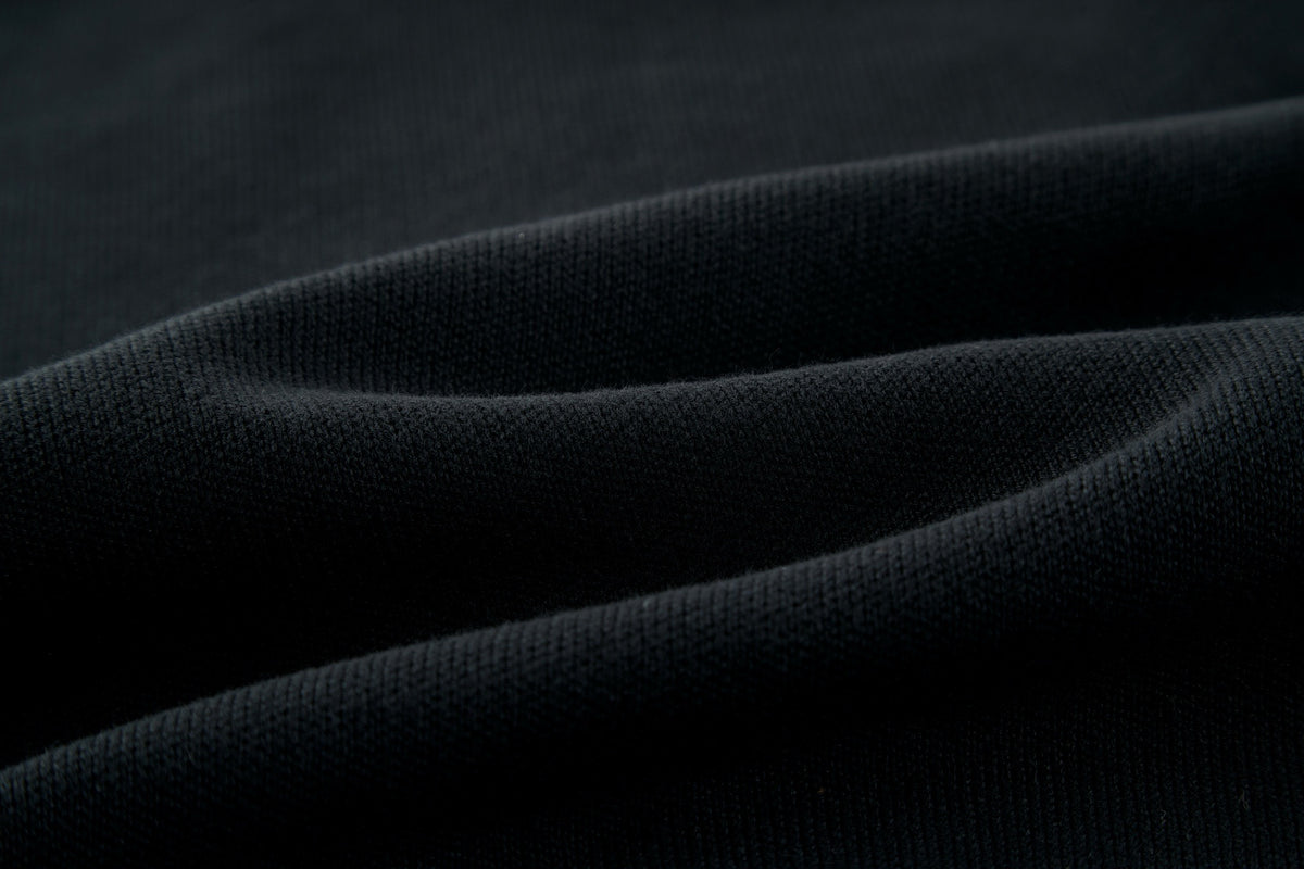 PRADA BLUE LOGO-EMBROIDERED HOODIE