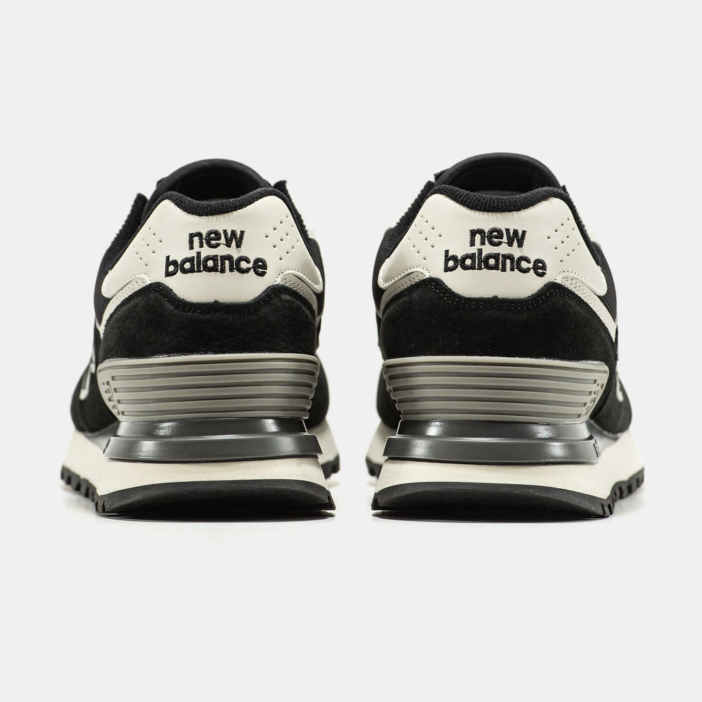 STONE ISLAND X NEW BALANCE 574 IN BLACK/WHITE