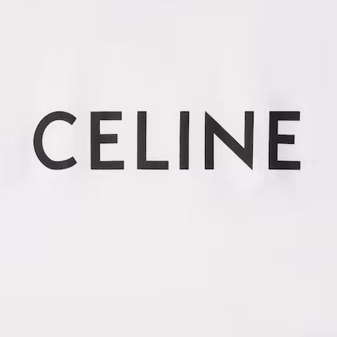 CELINE LOOSE T-SHIRT IN COTTON JERSEY