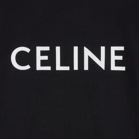CELINE LOOSE T-SHIRT IN COTTON JERSEY