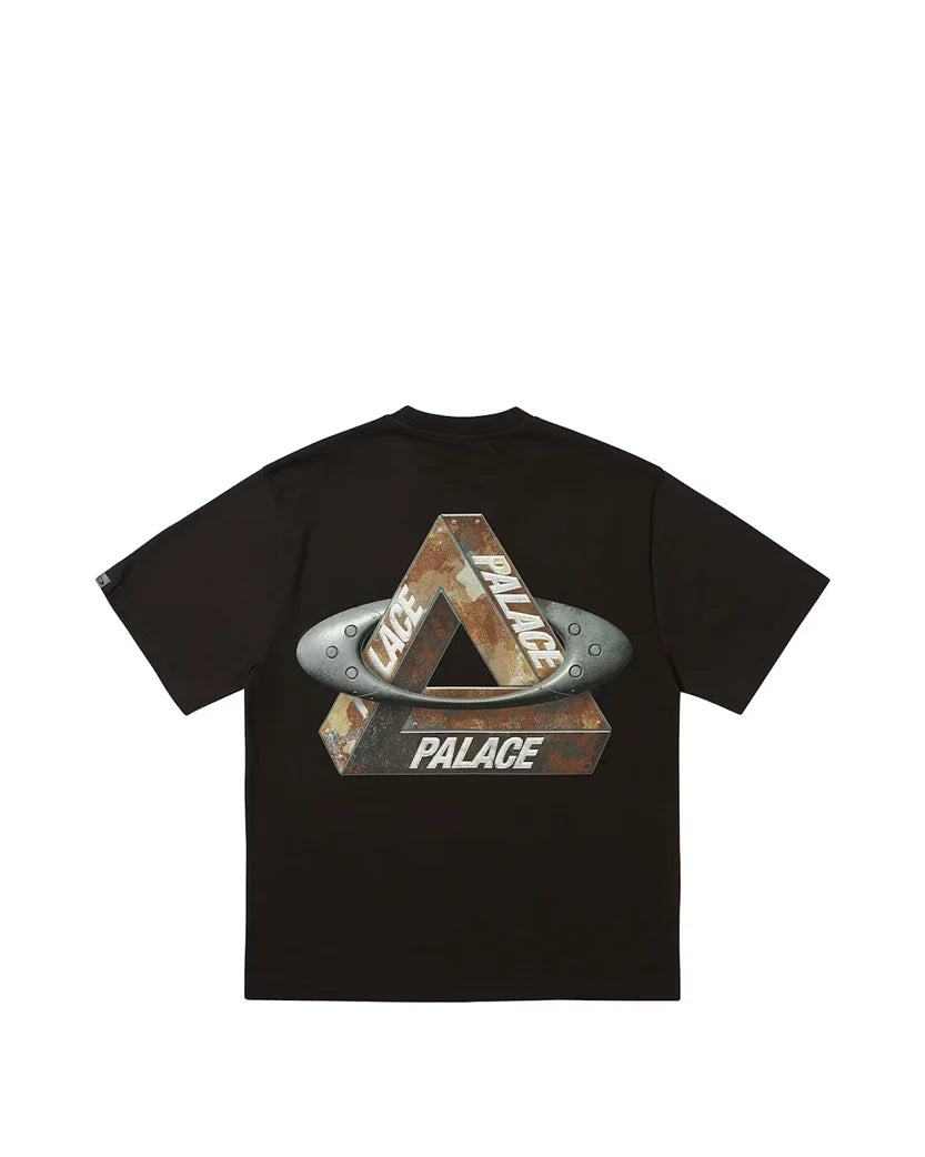 OAKLEY X PALACE TRI LOGO T-SHIRT BLACK