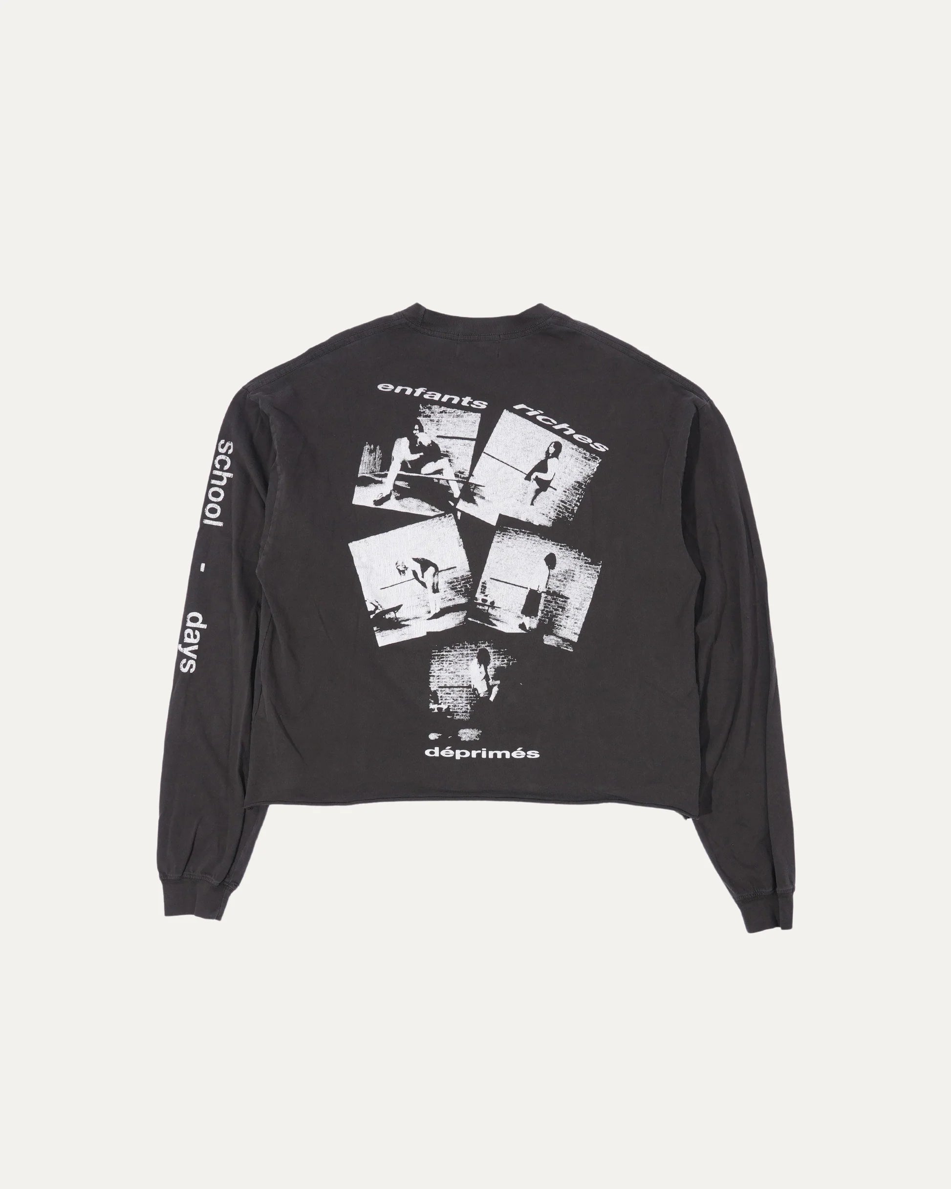 ENFANTS RICHES DEPRIMES SCHOOL-DAYS LONG SLEEVE T-SHIRT