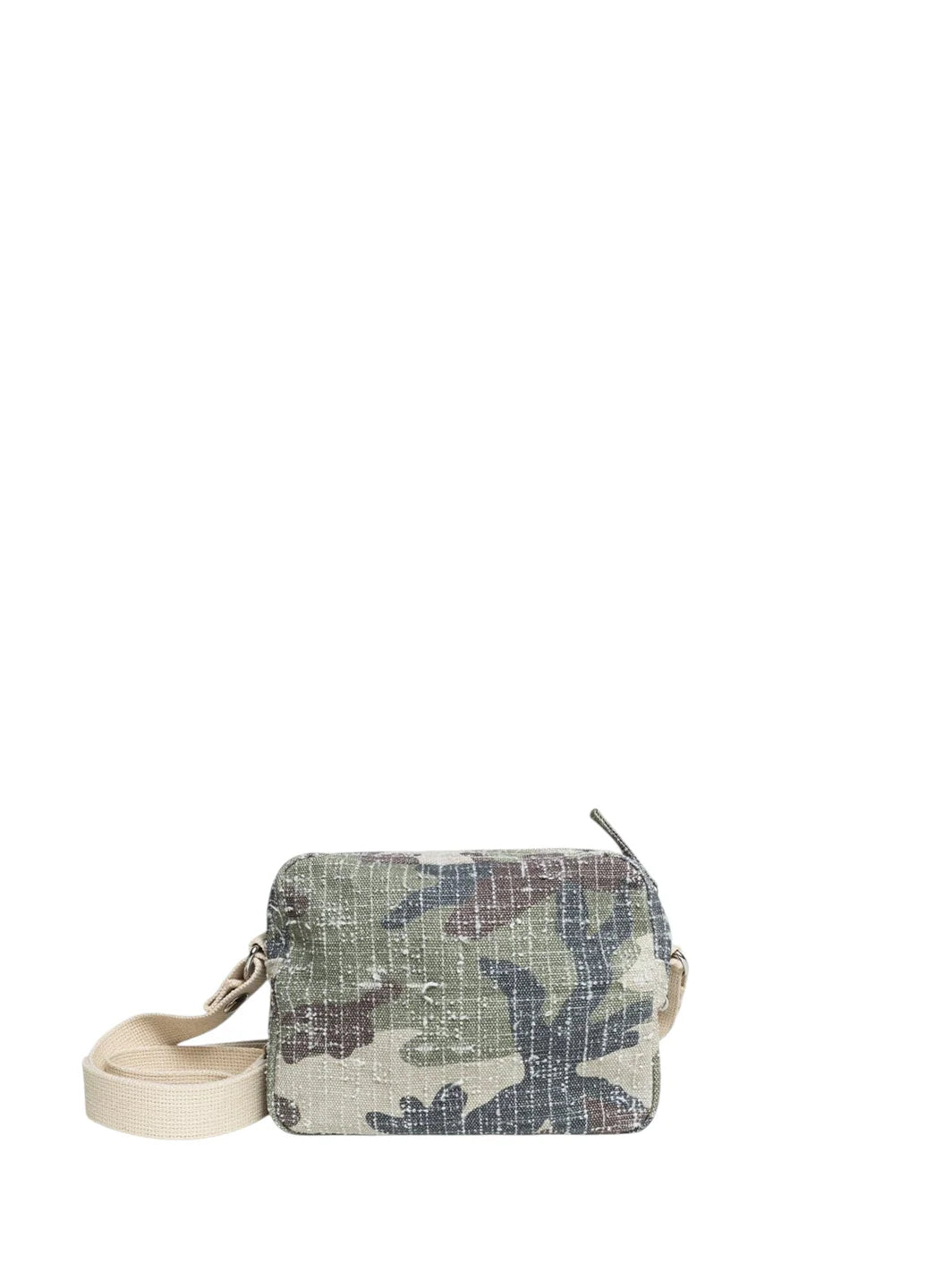 STUSSY NEEDLE PUNCH SIDE POUCH CAMO