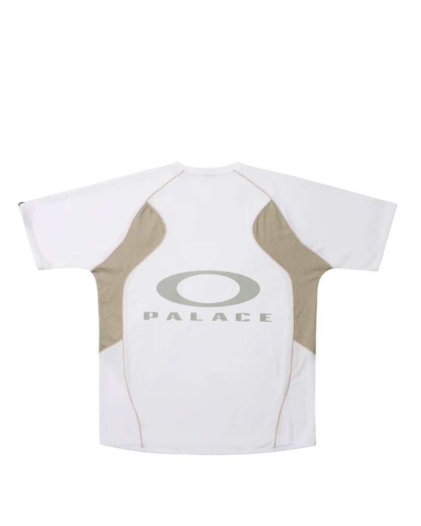 PALACE X OAKLEY TECH JERSEY WHITE