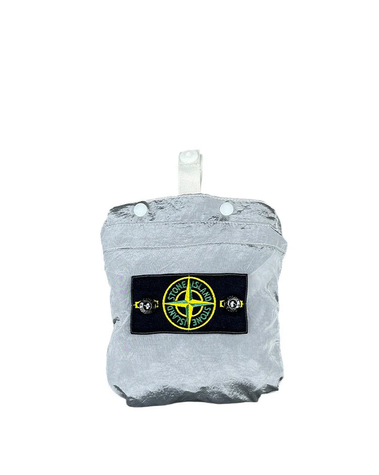STONE ISLAND GARMENT-DYED NYLON METAL OVERSHIRT
