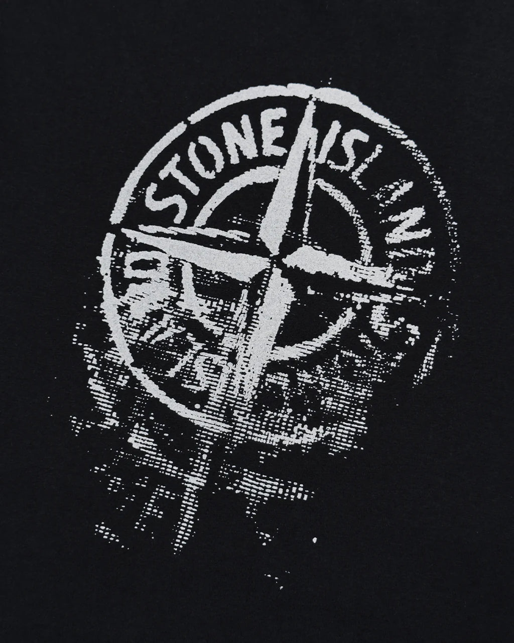 STONE ISLAND 'REFLECTIVE ONE' PRINT T-SHIRT BLACK