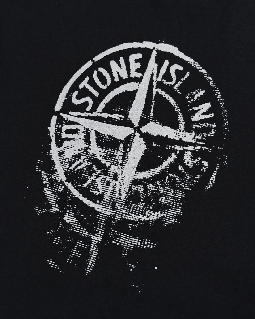 STONE ISLAND 'REFLECTIVE ONE' PRINT T-SHIRT BLACK