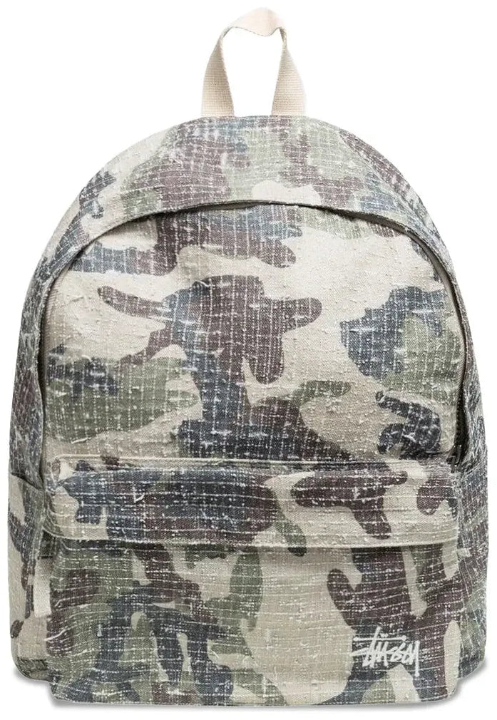 STUSSY NEEDLE PUNCH BACKPACK CAMO