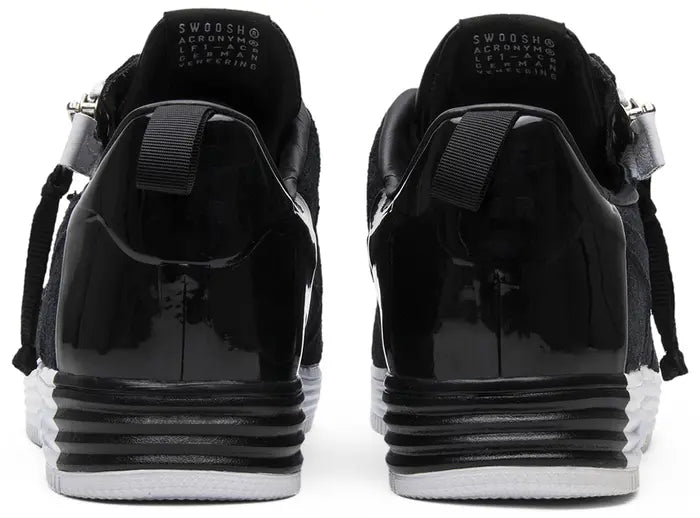 ACRONYM X NIKE LUNAR FORCE 1 IN BLACK/WHITE