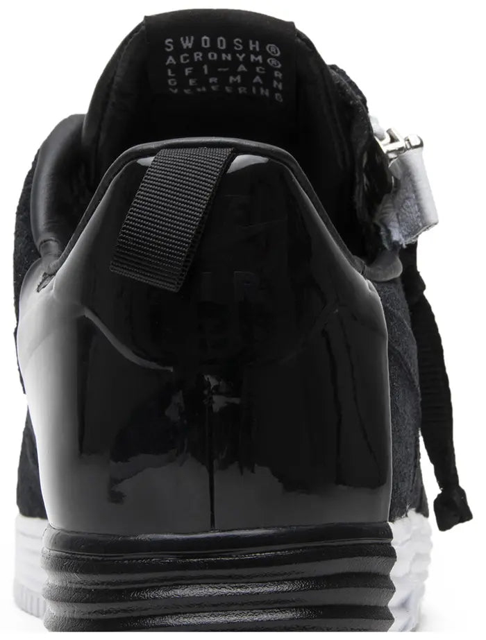 ACRONYM X NIKE LUNAR FORCE 1 IN BLACK/WHITE