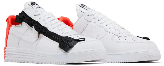 ACRONYM X NIKE LUNAR FORCE 1 IN WHITE/BLACK