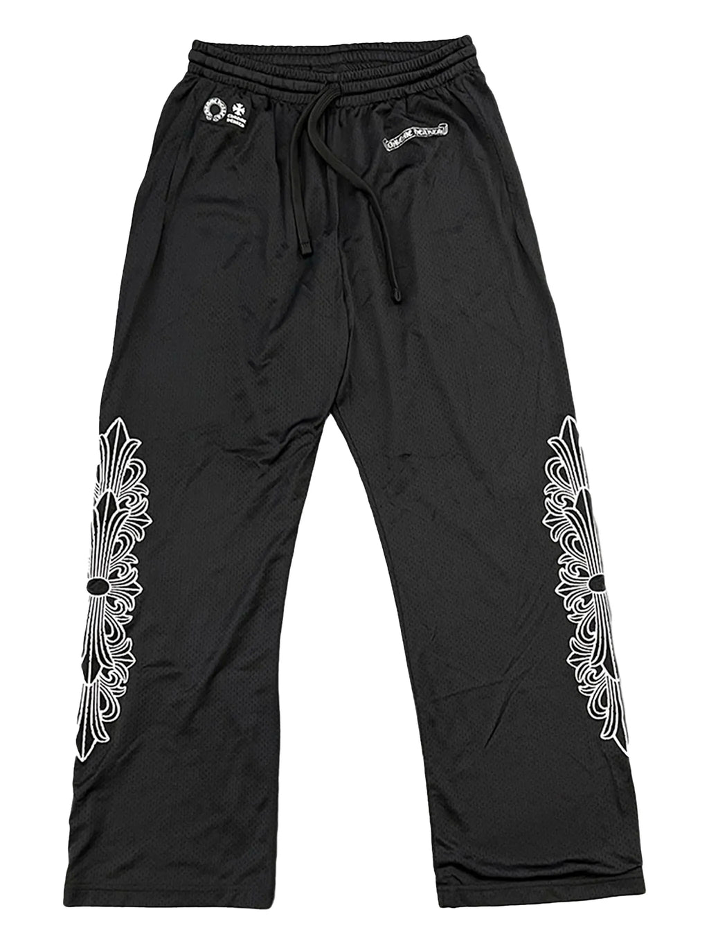 CHROME HEARTS MESH PANTS IN BLACK