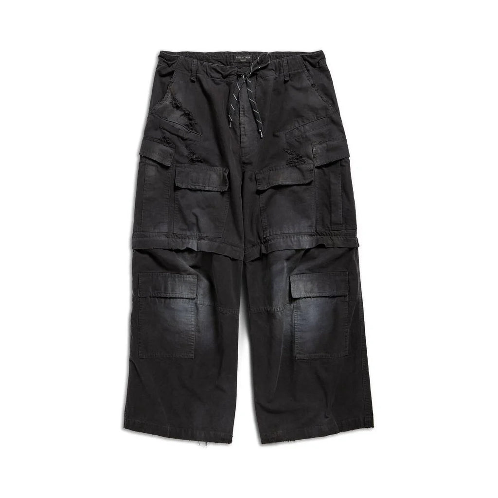 BALENCIAGA LARGE CARGO PANTS 'BLACK'