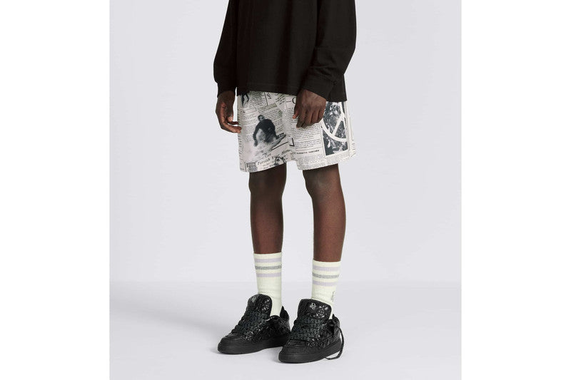 DIOR B9S SKATER ERL SNEAKER IN BLACK