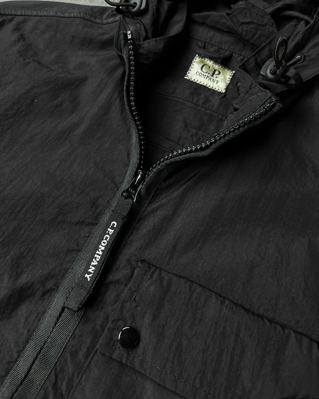 C.P. COMPANY JACKET WITH POCKET BLACK