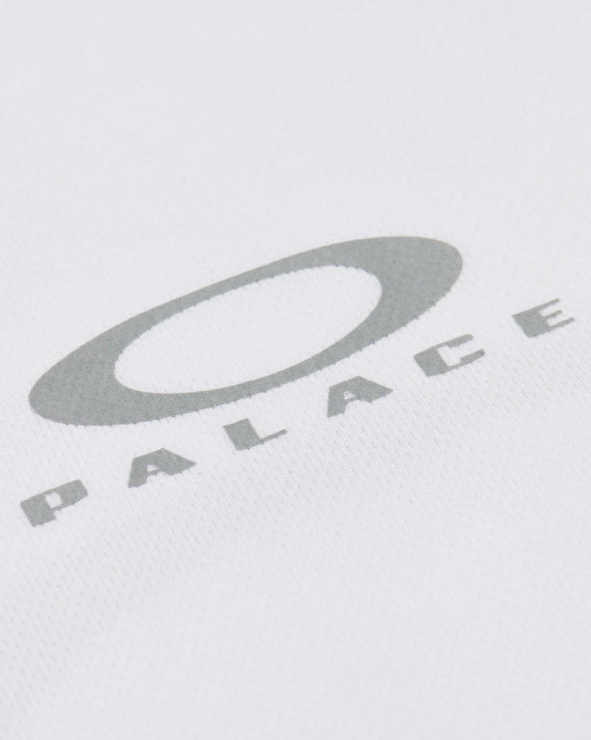 PALACE X OAKLEY TECH JERSEY WHITE