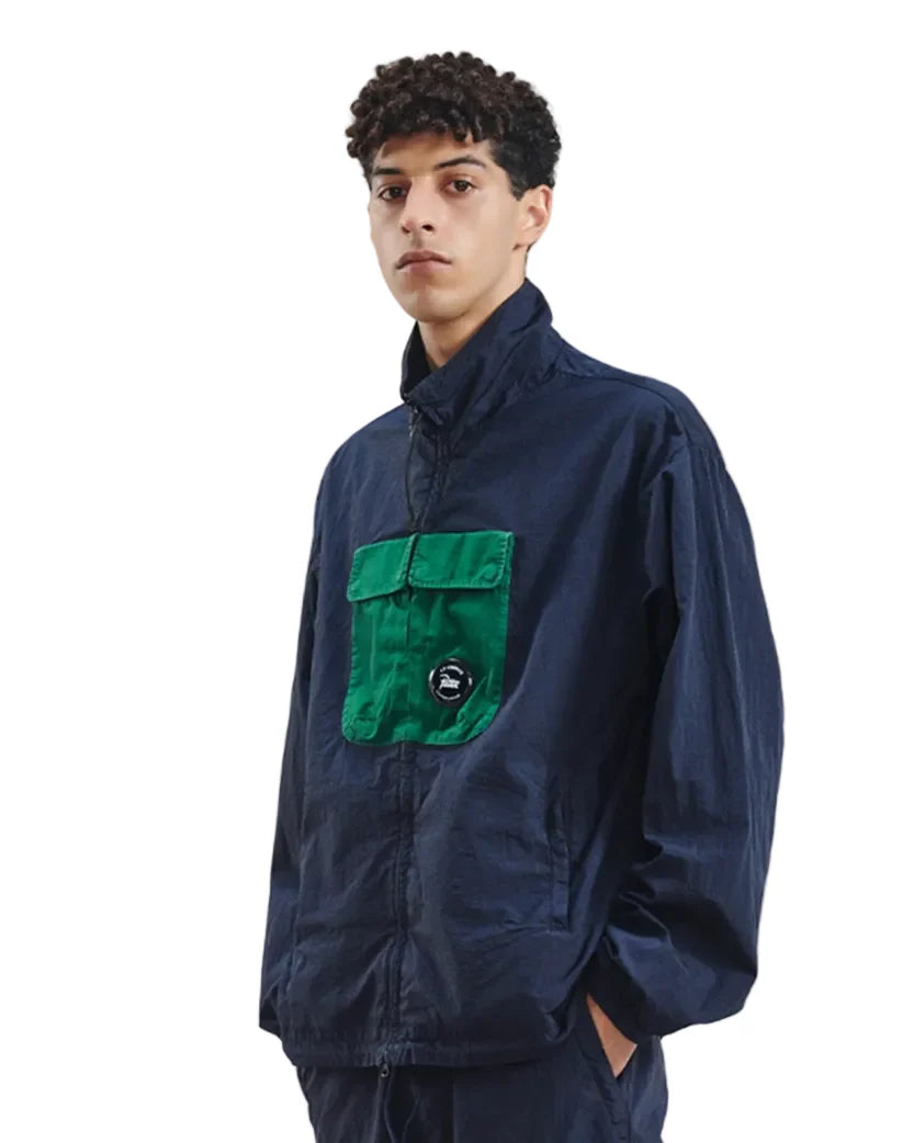 PATTA X C.P. COMPANY M.T.T.N. TRACKSUIT TOP TOTAL ECLIPSE
