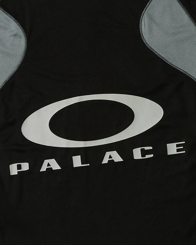 PALACE X OAKLEY TECH JERSEY BLACK