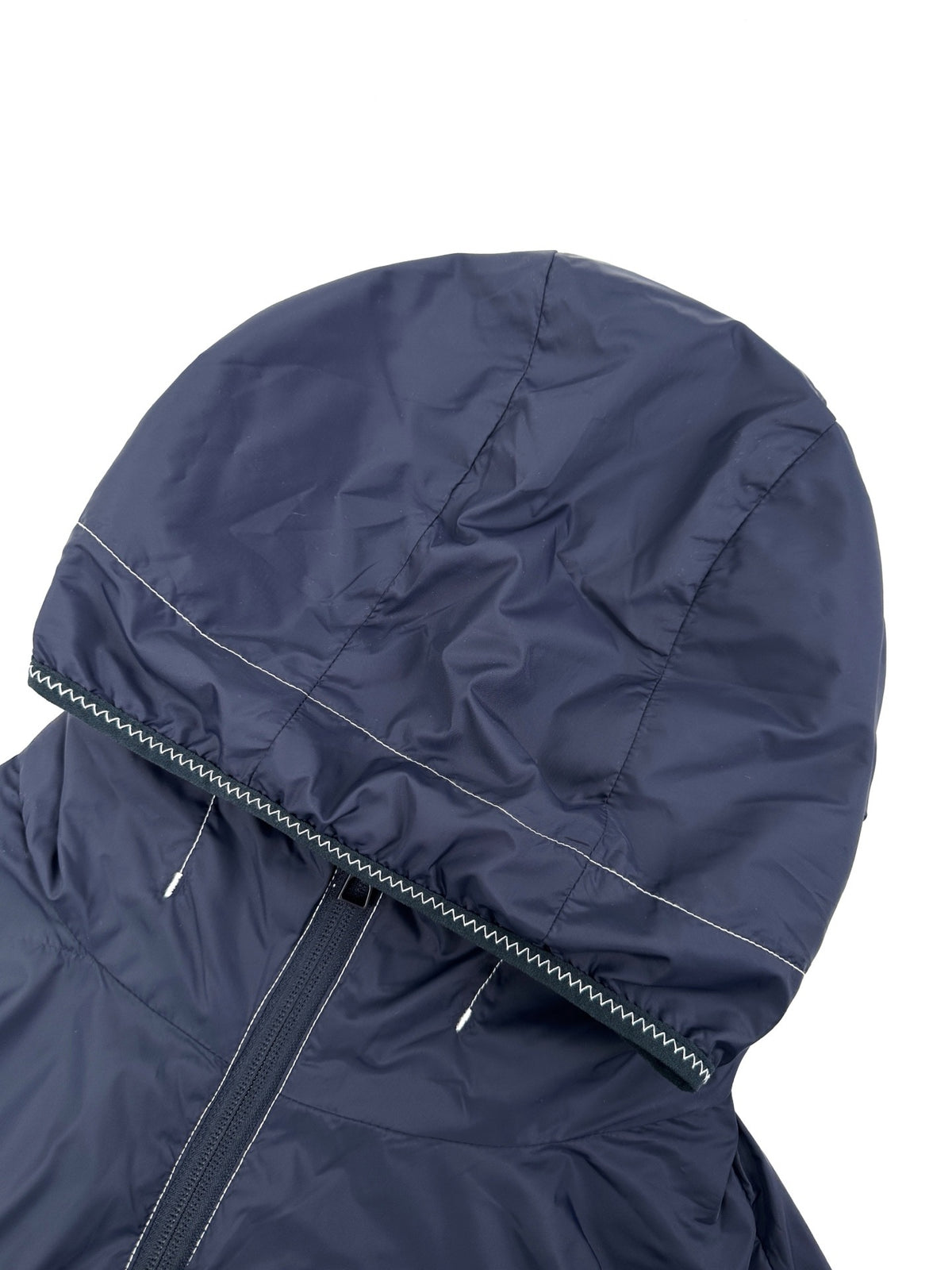 MONCLER NIGHT BLUE TERCHE HOODED JACKET
