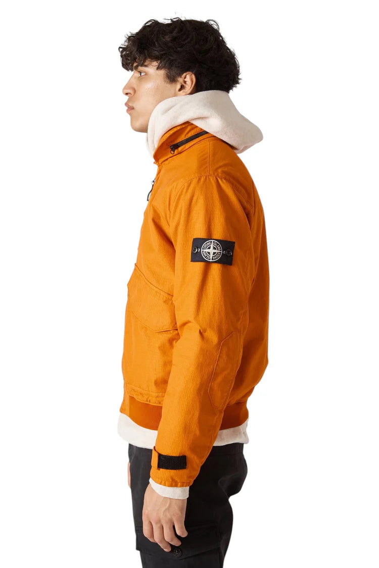 STONE ISLAND REFLECTIVE WEAVE RIPSTOP-TC JACKET
