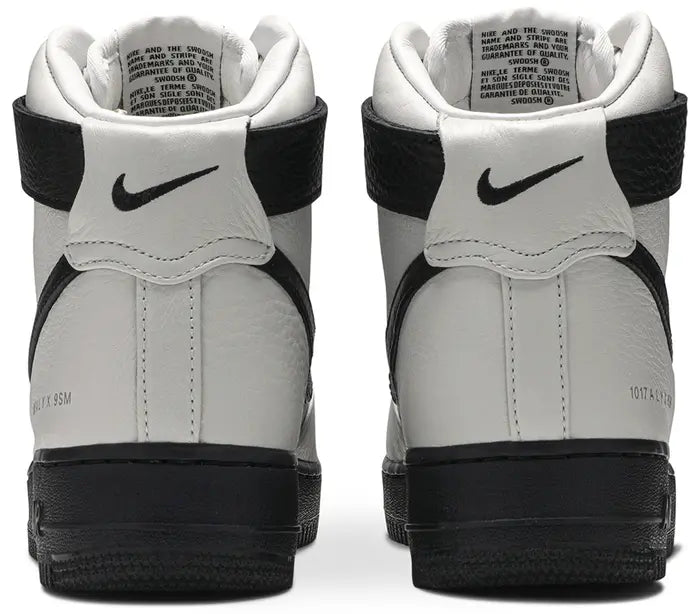 1017 ALYX 9SM X NIKE AIR FORCE 1 HIGH “WHITE BLACK”