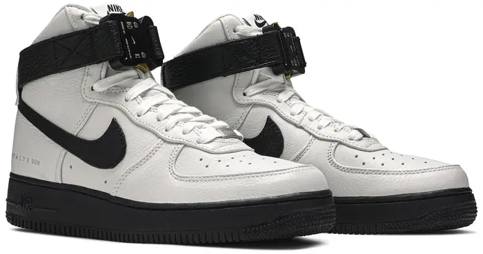 1017 ALYX 9SM X NIKE AIR FORCE 1 HIGH “WHITE BLACK”