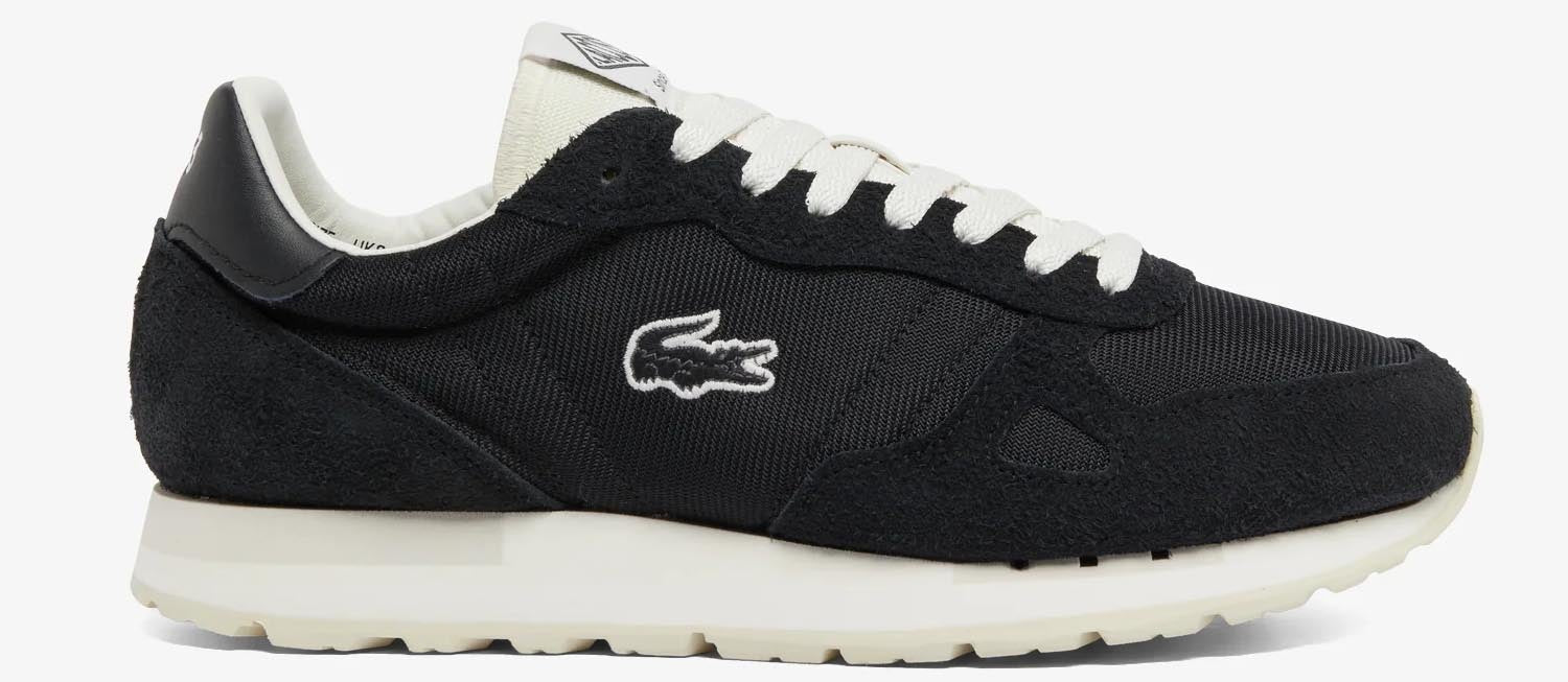 LACOSTE PARTNER 70S SNEAKER BLACK/OFF WHITE