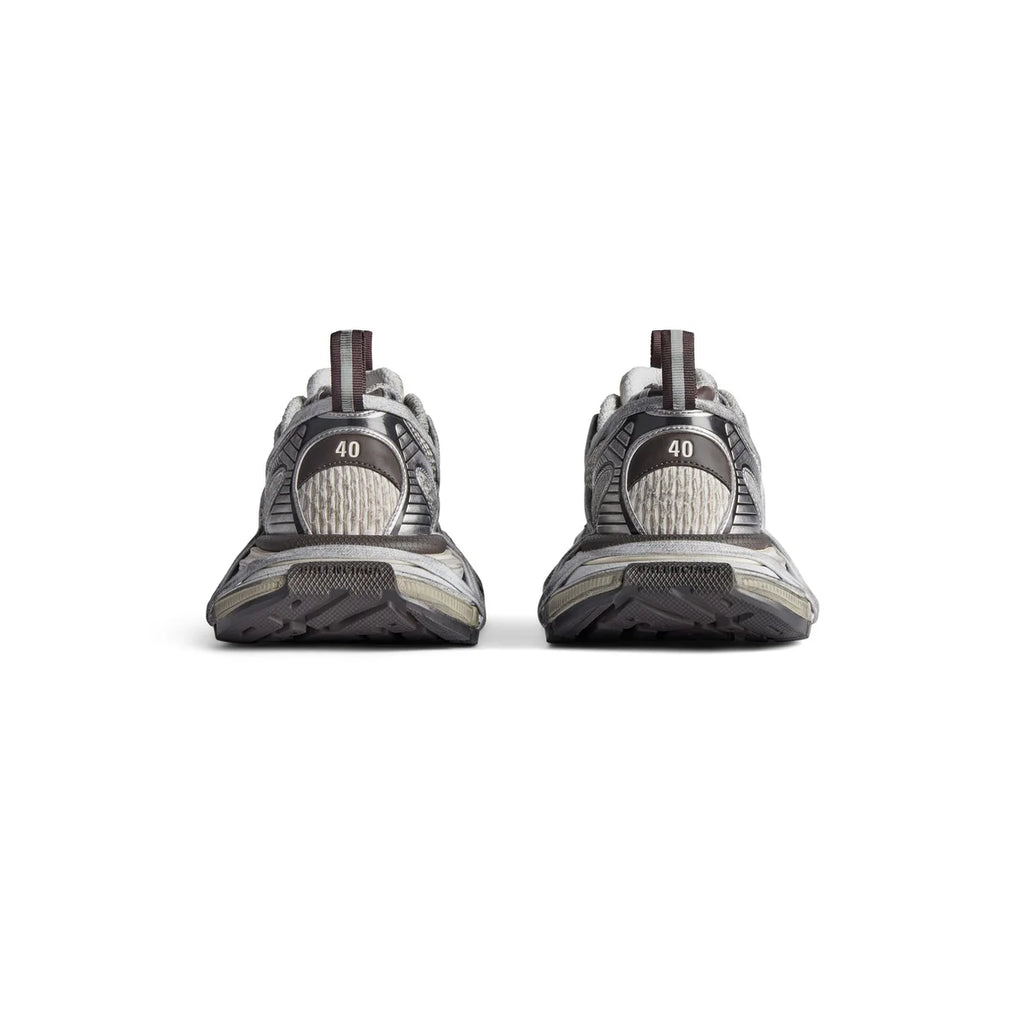 BALENCIAGA 3XL EXTREME LACE SNEAKERS 'BROWN GREY BEIGE MESH AND POLYURETHANE'