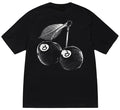 STUSSY CHERRIES TEE BLACK
