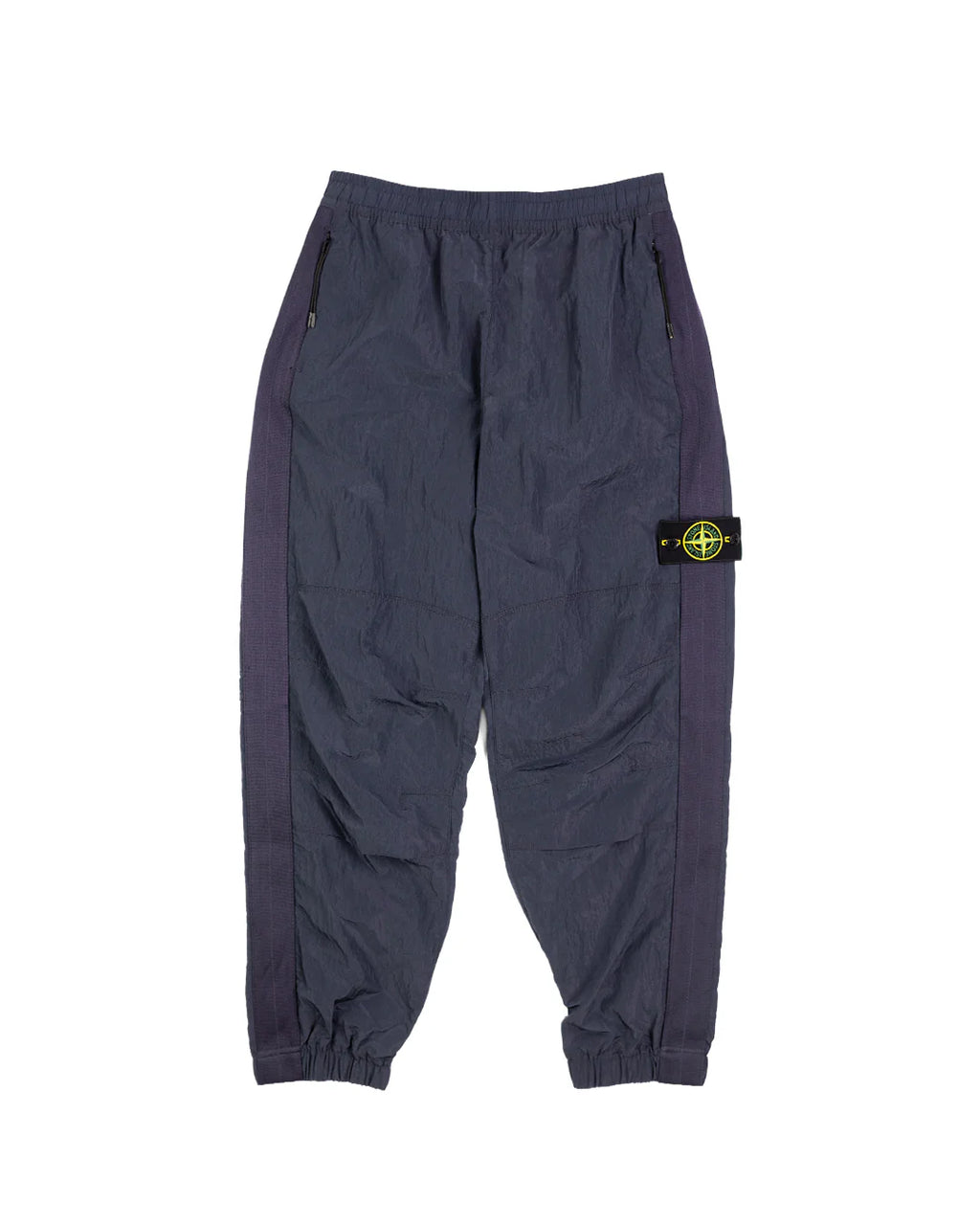 STONE ISLAND NYLON METAL TRACK PANTS BLUE