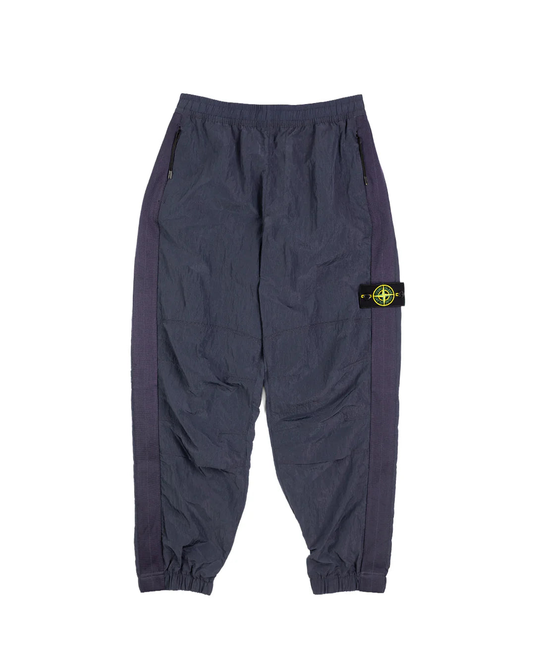 STONE ISLAND NYLON METAL TRACK PANTS BLUE
