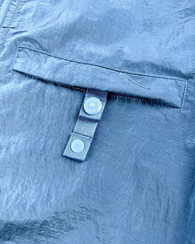 STONE ISLAND GARMENT-DYED NYLON METAL OVERSHIRT