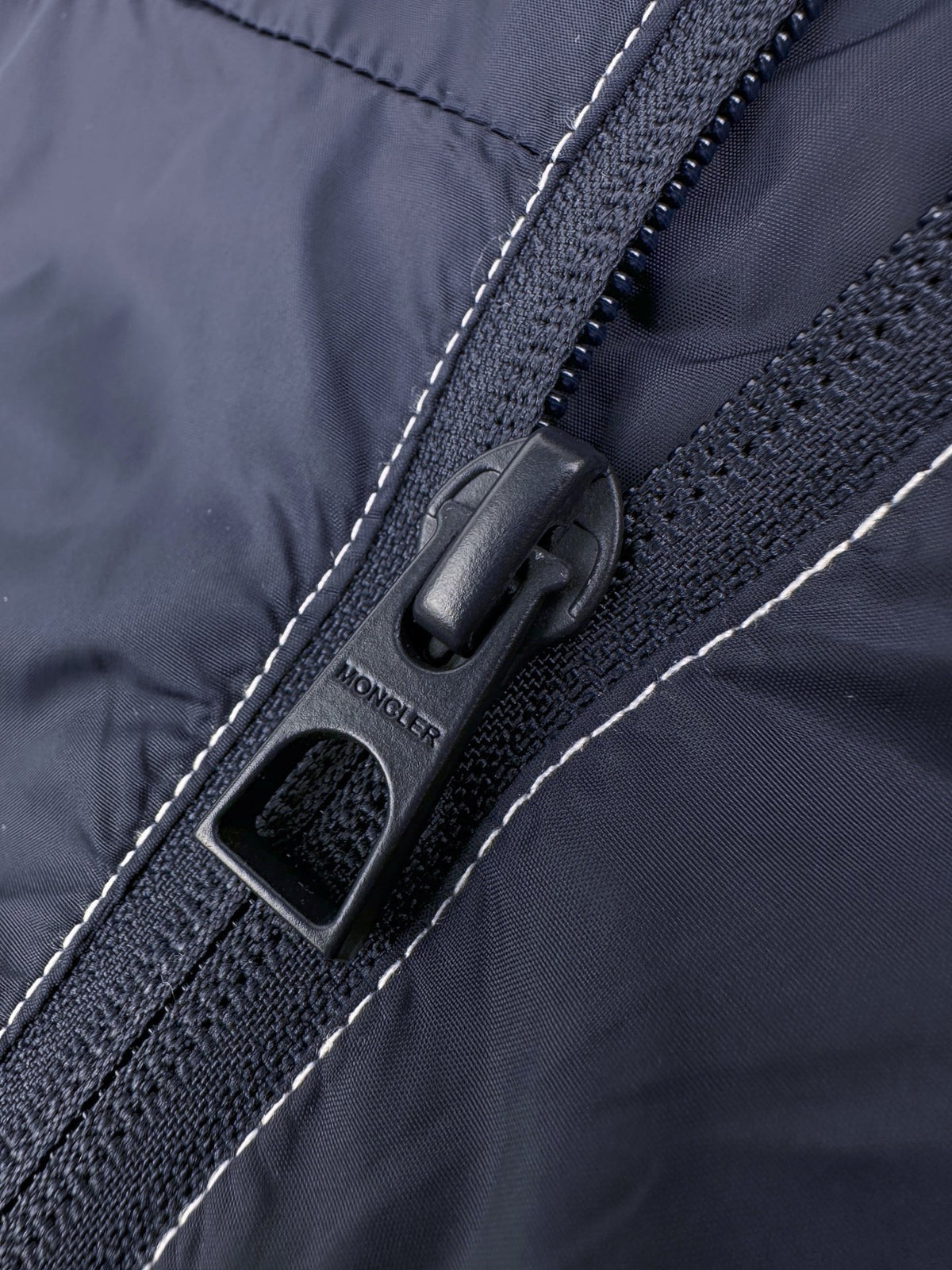 MONCLER NIGHT BLUE TERCHE HOODED JACKET