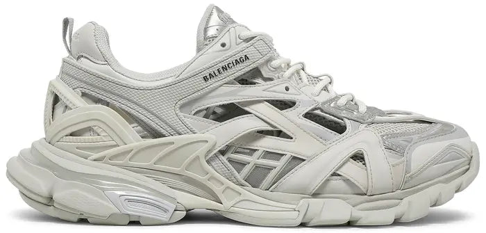 BALENCIAGA TRACK 2.0 TRAINER SNEAKER IN WHITE
