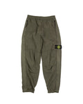 STONE ISLAND NYLON METAL TRACK PANTS OLIVE