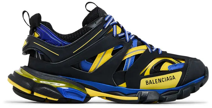 BALENCIAGA TRACK TRAINER “BLACK YELLOW BLUE”