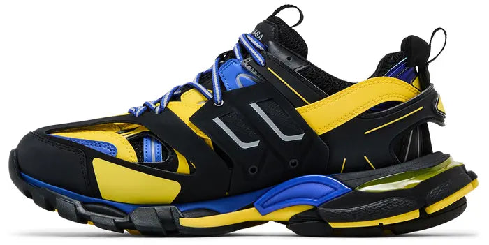 BALENCIAGA TRACK TRAINER “BLACK YELLOW BLUE”