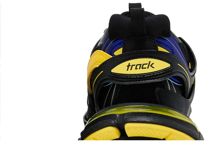 BALENCIAGA TRACK TRAINER “BLACK YELLOW BLUE”