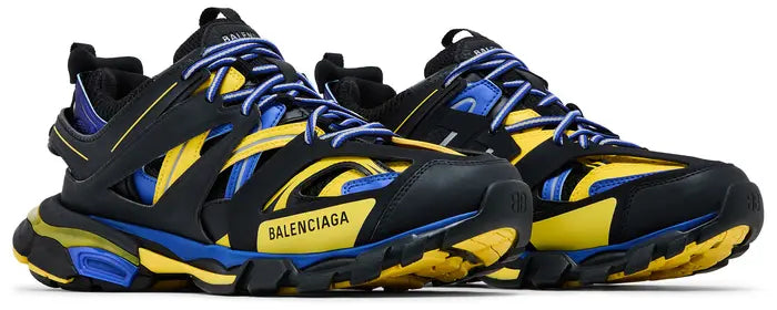 BALENCIAGA TRACK TRAINER “BLACK YELLOW BLUE”