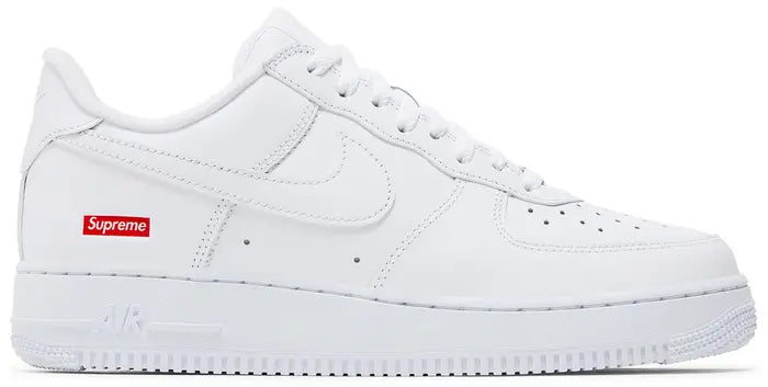 SUPREME X NIKE AIR FORCE 1 LOW “BOX LOGO – WHITE”