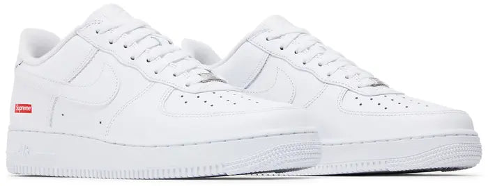 SUPREME X NIKE AIR FORCE 1 LOW “BOX LOGO – WHITE”