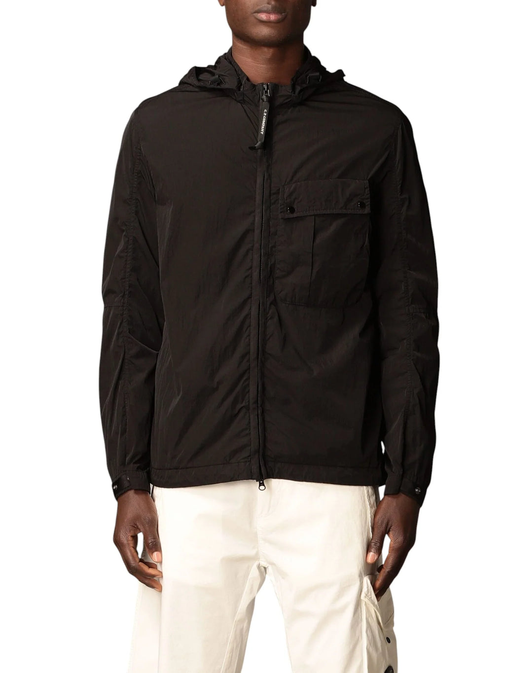 C.P. COMPANY JACKET WITH POCKET BLACK