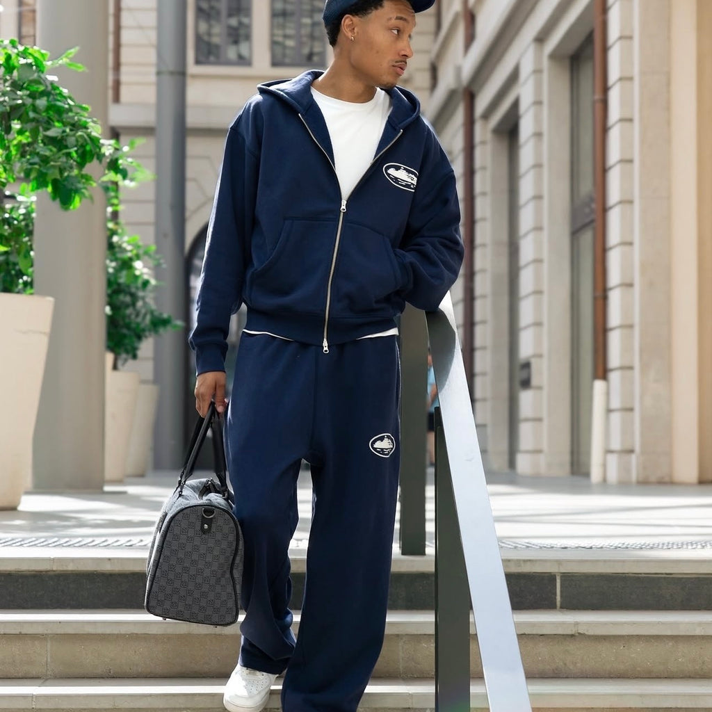 CORTEIZ ISLAND PUFF PRINT ZIP HOODIE