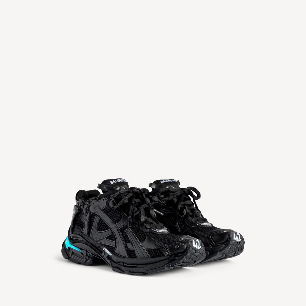 BALENCIAGA RUNNER LED SNEAKER IN BLACK