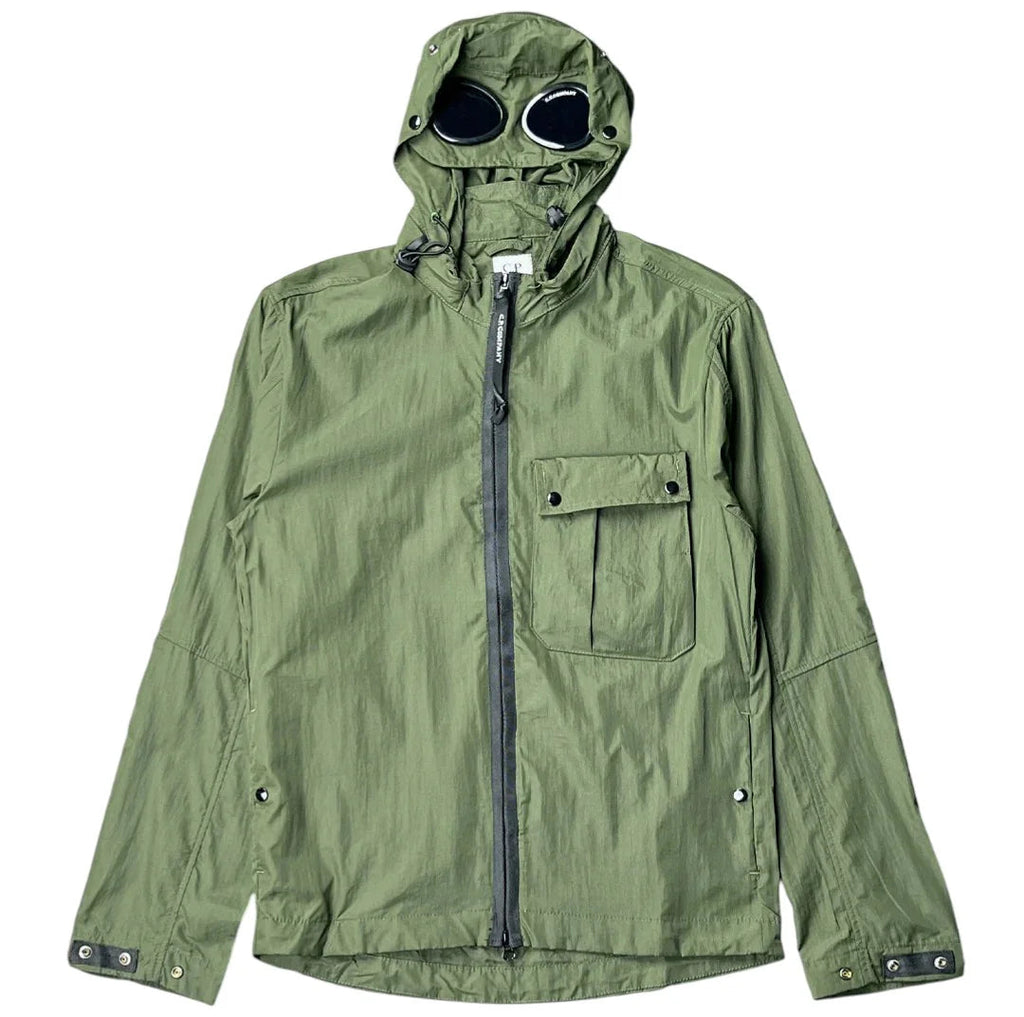 C.P. COMPANY JACKET WITH POCKET KHAKI