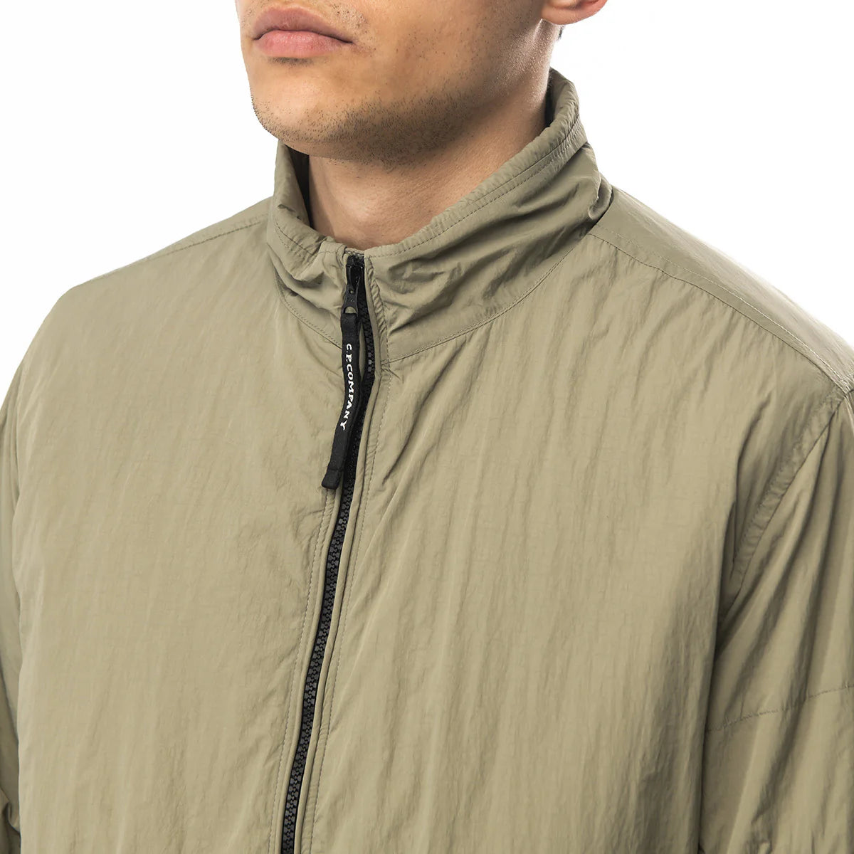 C.P. COMPANY CHROME-R JACKET IN KHAKI