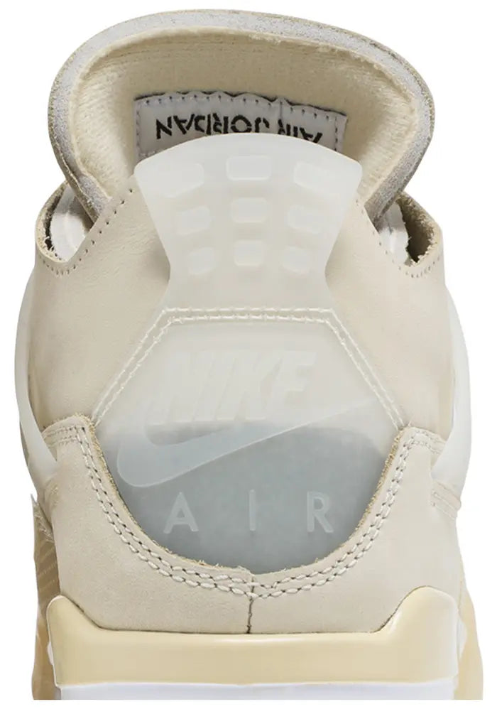 OFF-WHITE X AIR JORDAN 4 RETRO SP 'SAIL'