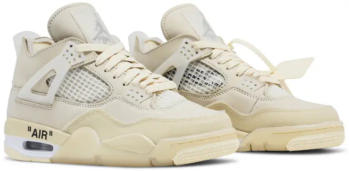 OFF-WHITE X AIR JORDAN 4 RETRO SP 'SAIL'