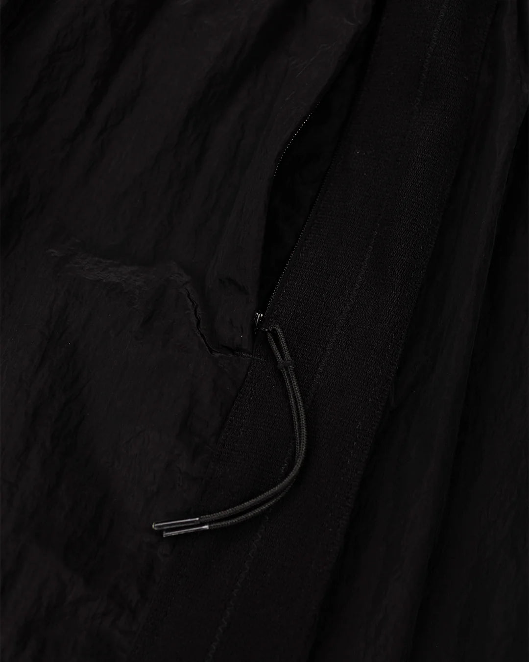STONE ISLAND NYLON METAL TRACK PANTS BLACK